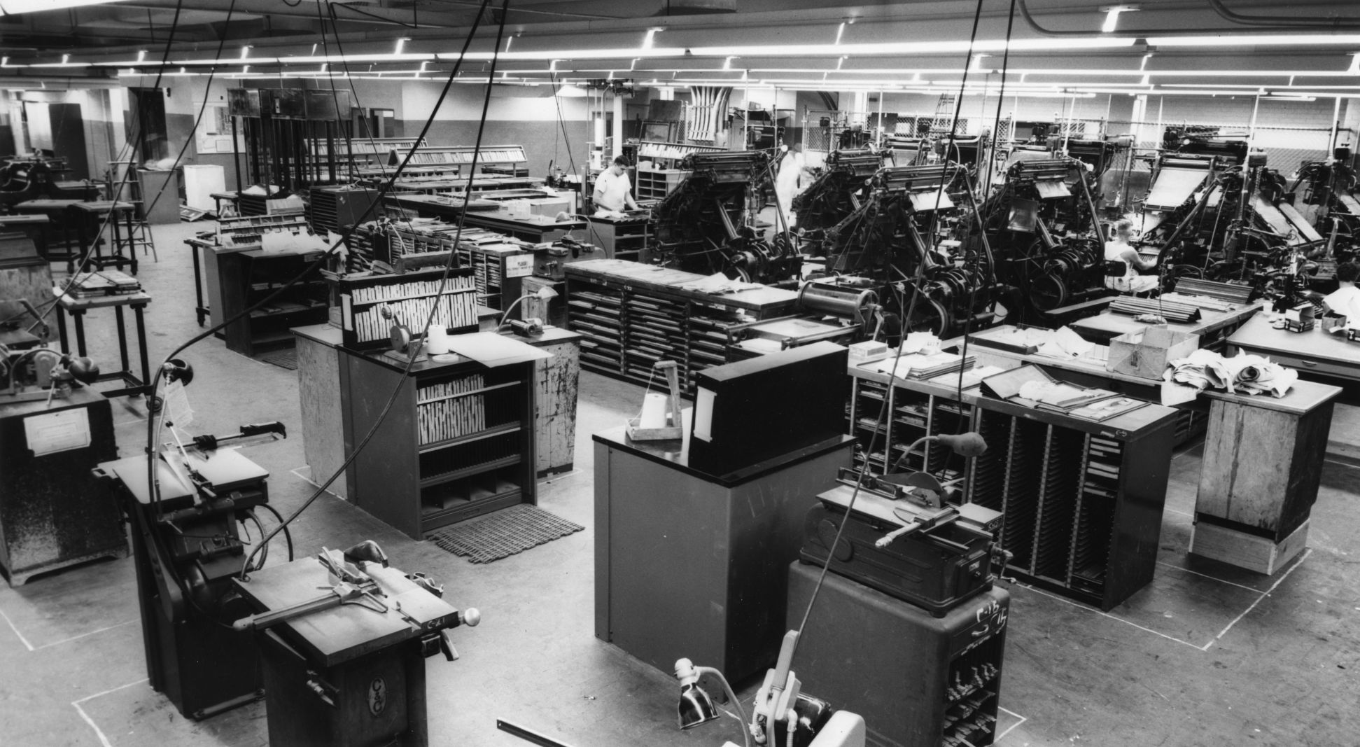 Printing press for Tucson Newspapers